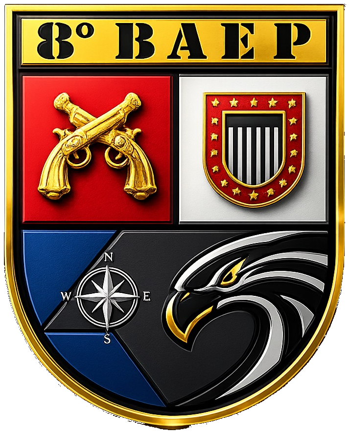 Brasão 8º BAEP